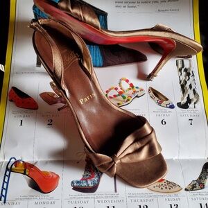 Christian Louboutin Sling Back Sandals